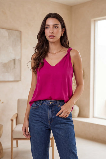 BLUSA VIENA FUCSIA