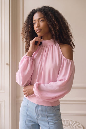 Blusa Rita Rosa